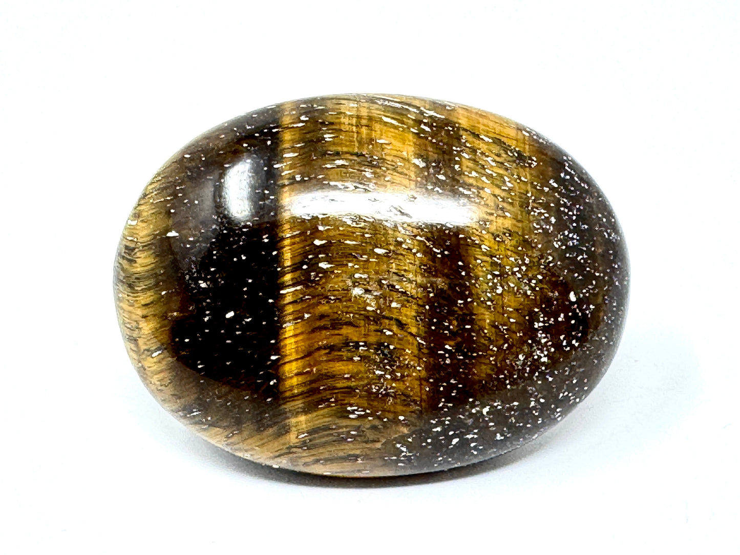 Tiger's Eye Crystal Pebble 5.3cm