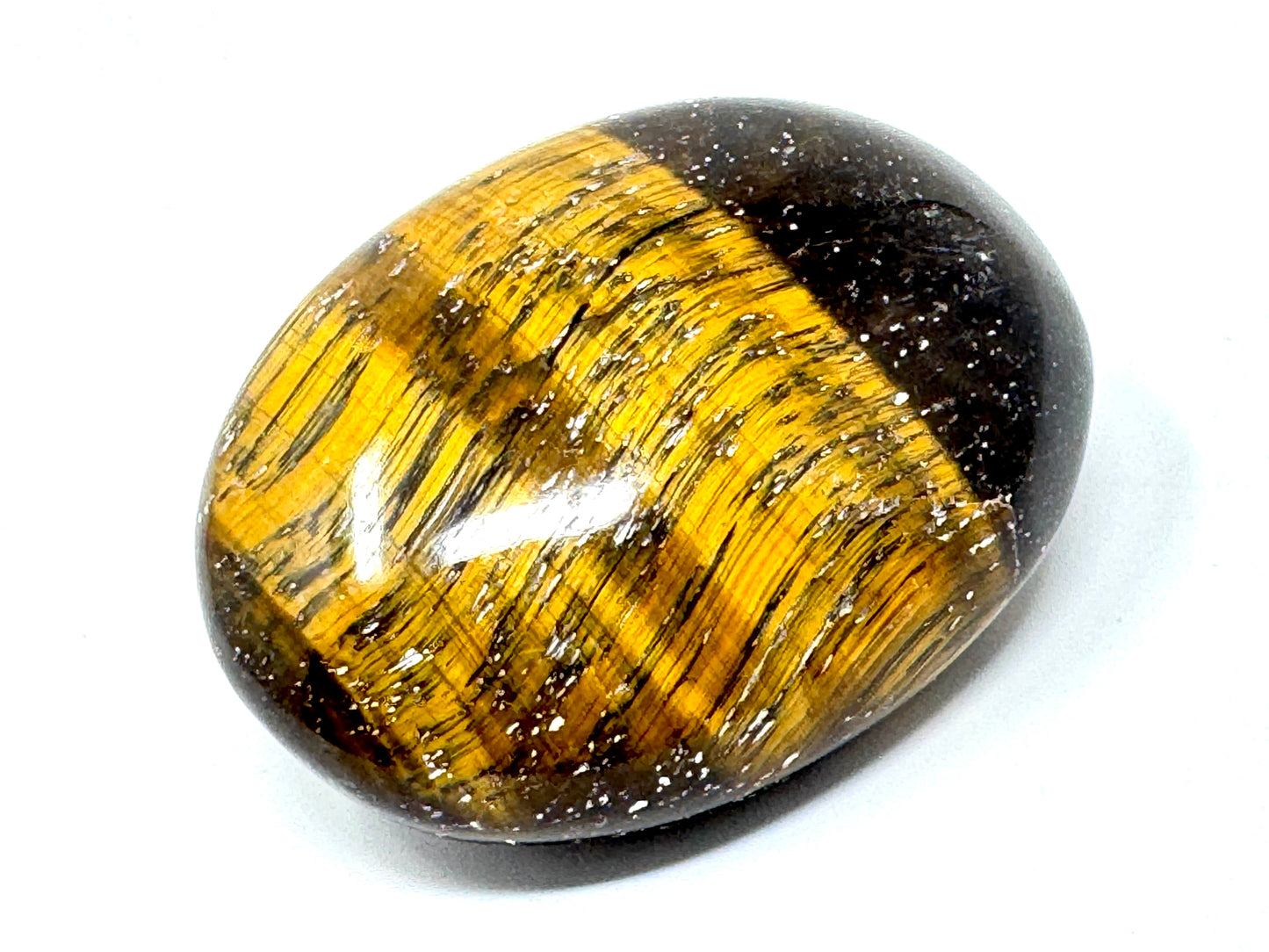 Tiger's Eye Crystal Pebble 5.3cm