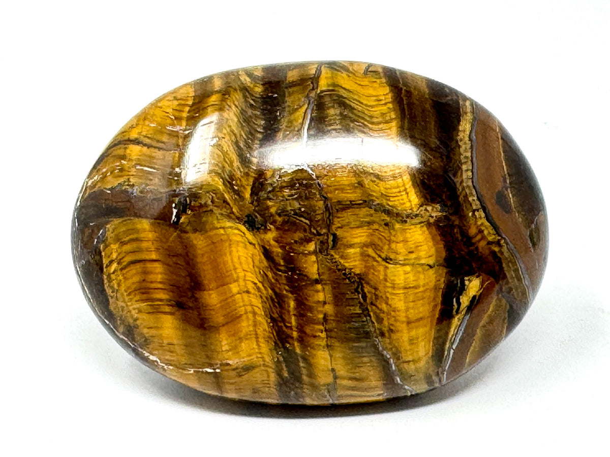 Tiger's Eye Crystal Pebble 5.9cm