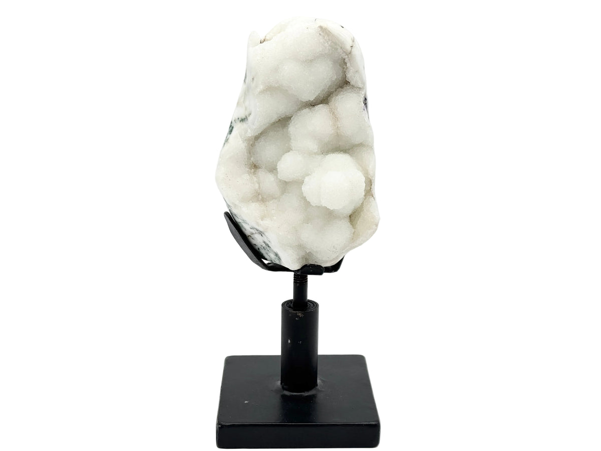 Large Mounted Druzy Moss Agate Freeform 19.8cm