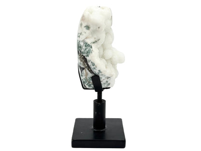 Large Mounted Druzy Moss Agate Freeform 19.8cm