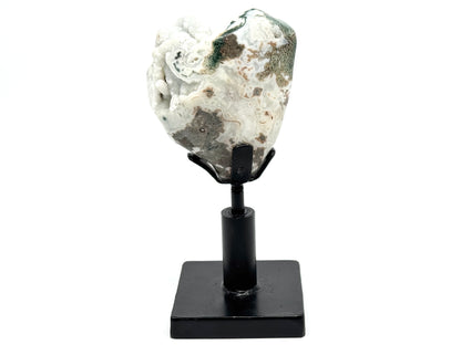 Large Mounted Druzy Moss Agate Freeform 29cm