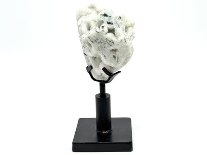 Large Mounted Druzy Moss Agate Freeform 29cm