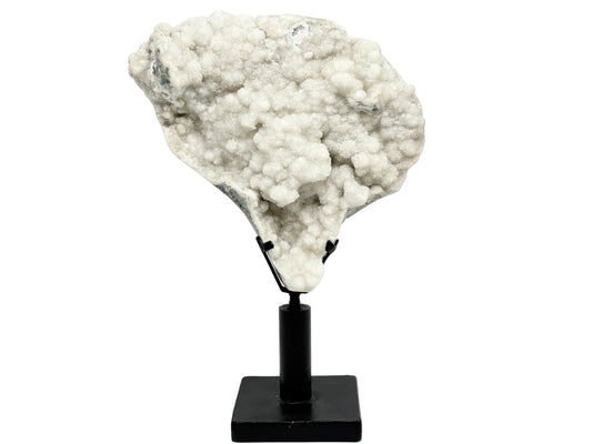 Large Mounted Druzy Moss Agate Freeform 44cm