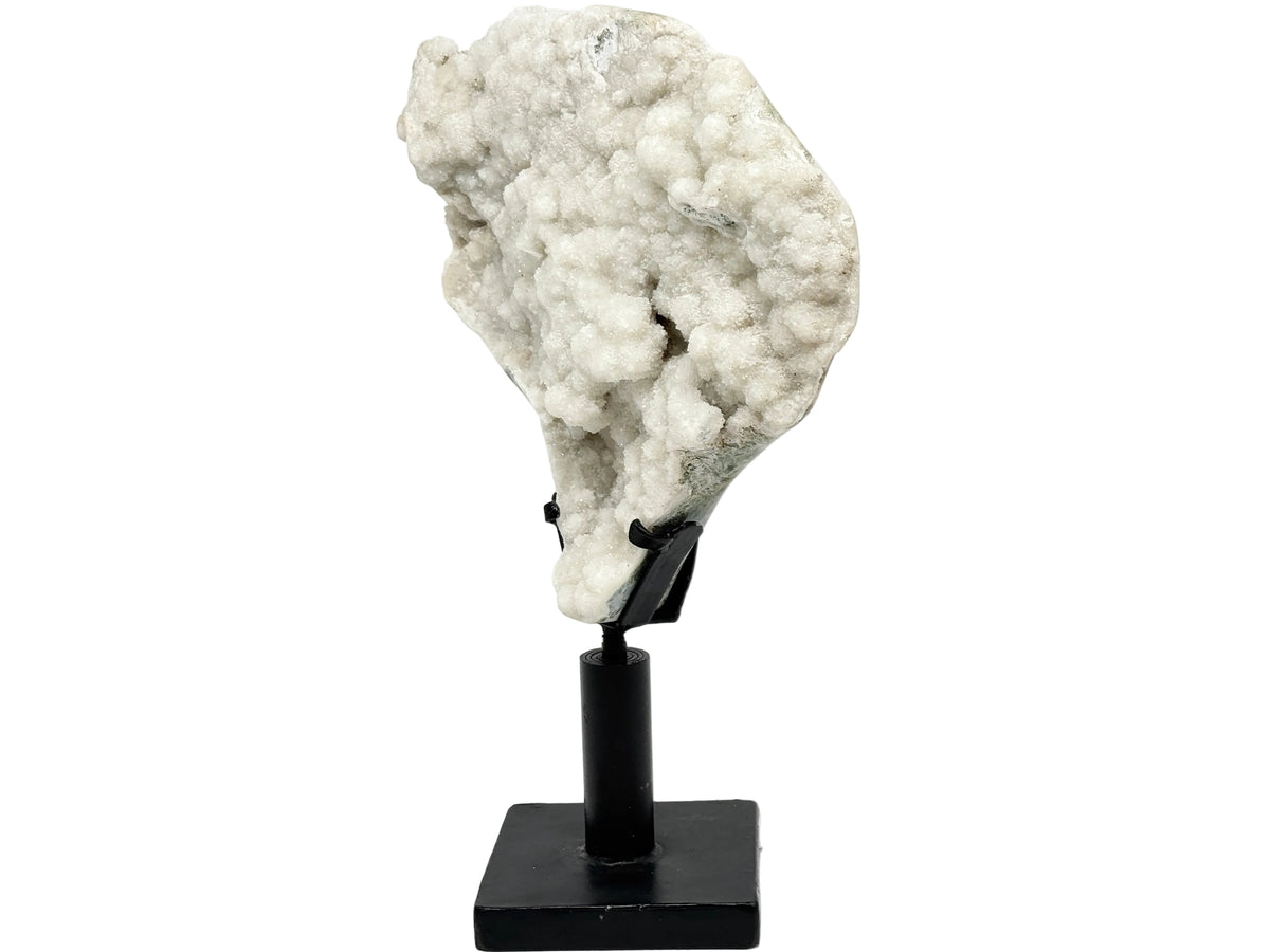 Large Mounted Druzy Moss Agate Freeform 44cm