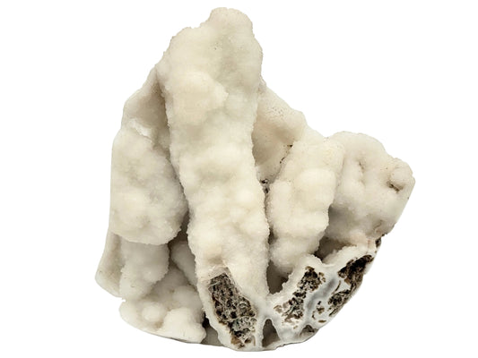 Large Druzy Moss Agate Crystal Freeform 23cm
