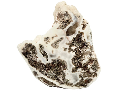 Large Druzy Moss Agate Crystal Freeform 23cm