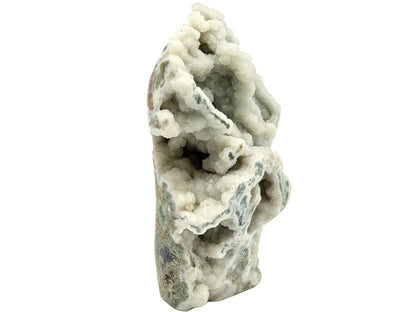 Large Druzy Moss Agate Crystal Freeform 26cm
