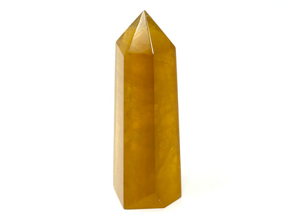 Yellow Fluorite Crystal Point 9.4cm