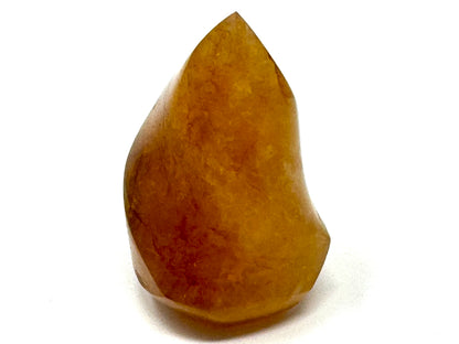 Yellow Quartz Crystal Flame Shape 5.6cm