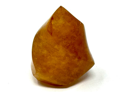 Yellow Quartz Crystal Flame Shape 5.6cm