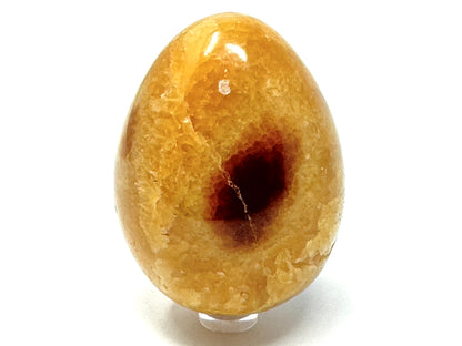 Large Yellow Septarian Egg Crystal 7.8cm