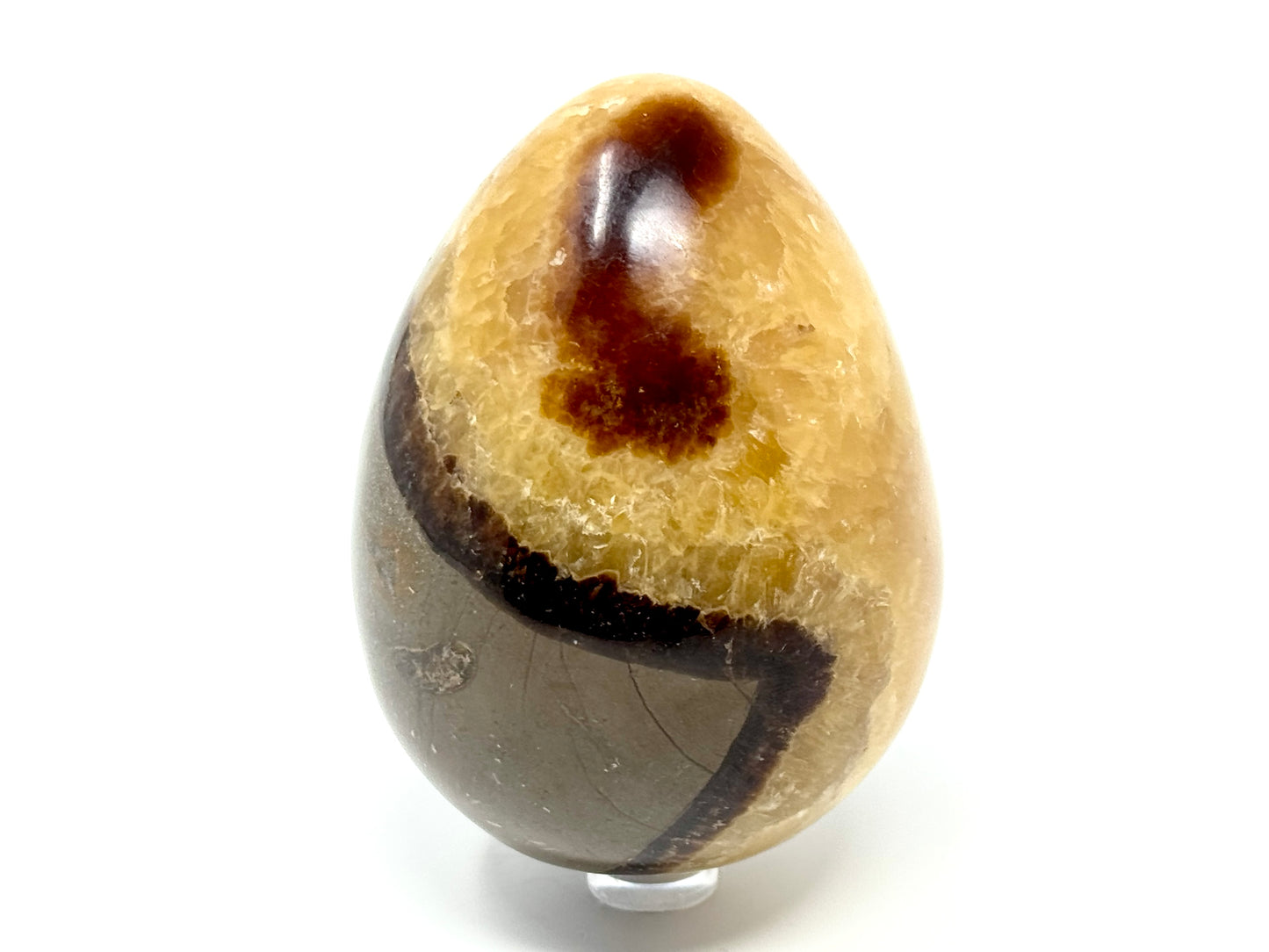 Yellow Septarian Egg Crystal 9.3cm