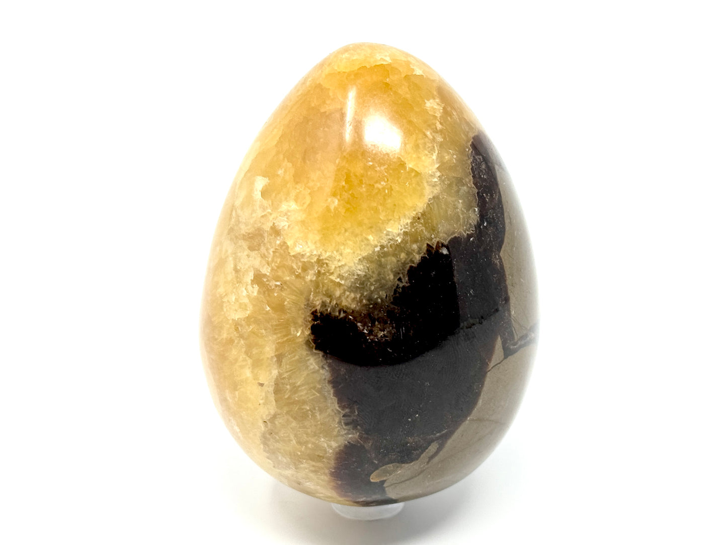 Yellow Septarian Egg Crystal 9.3cm