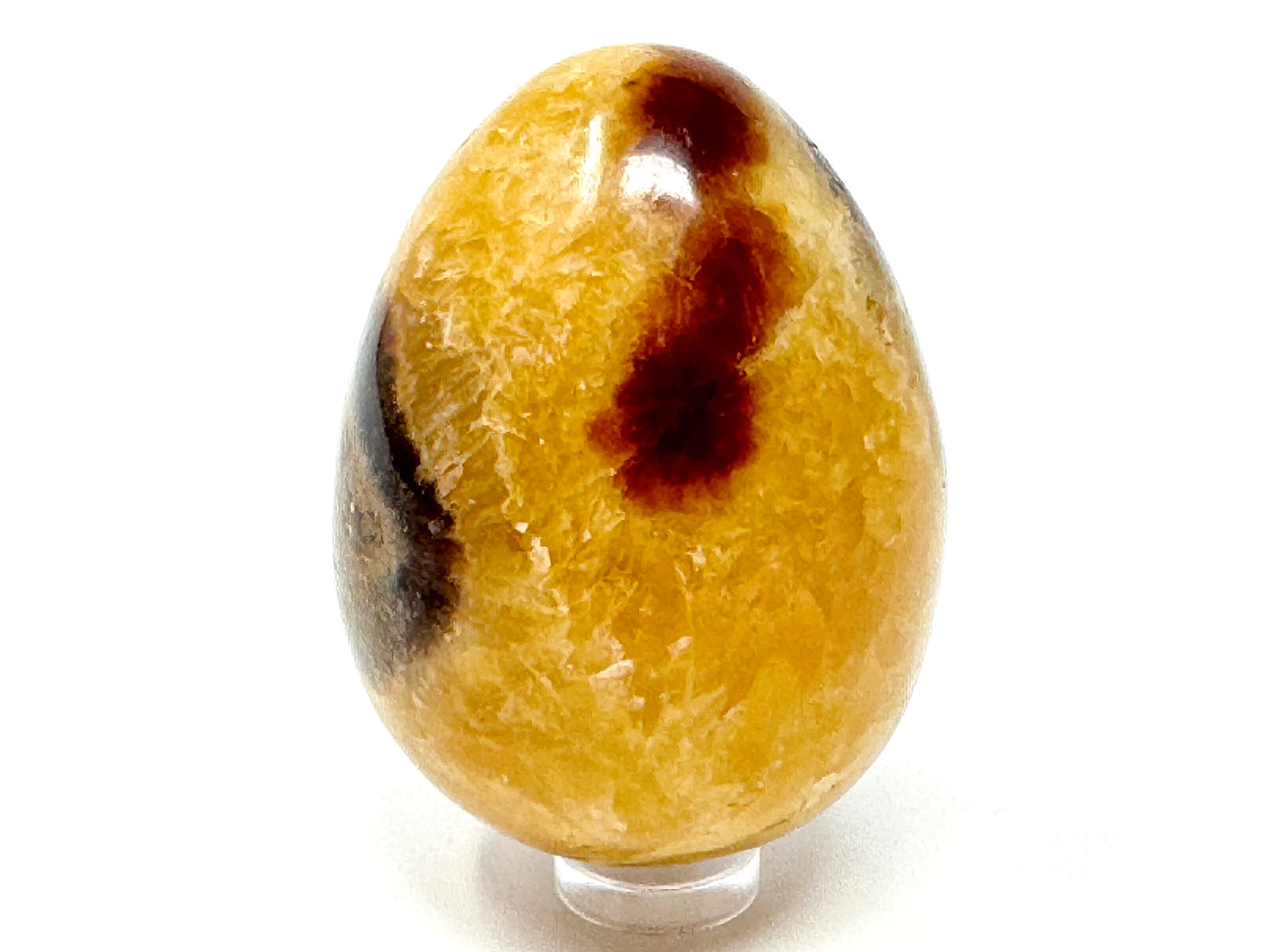 Yellow Septarian Egg Crystal 6cm