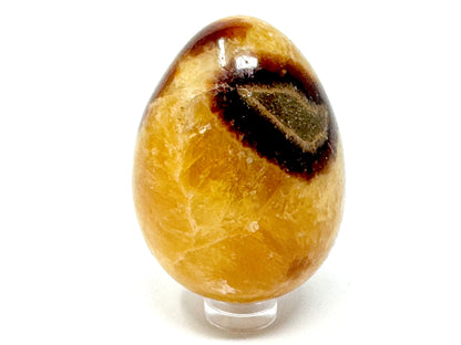 Yellow Septarian Egg Crystal 6cm