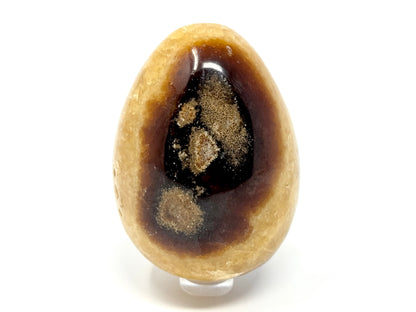 Yellow Septarian Crystal Egg 7.3cm