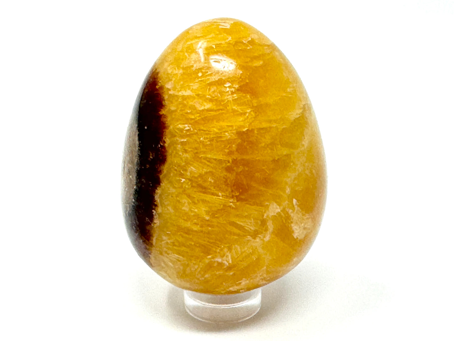 Yellow Septarian Crystal Egg 5.4cm
