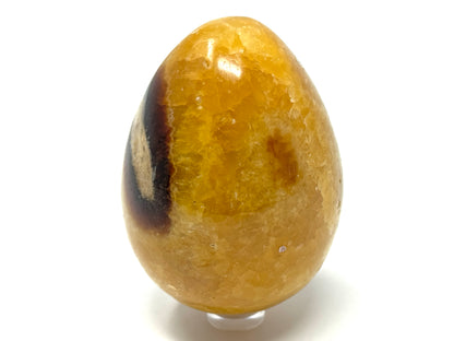 Large Yellow Septarian Egg Crystal 7.8cm