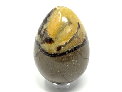 Large Yellow Septarian Egg Crystal 6.9cm