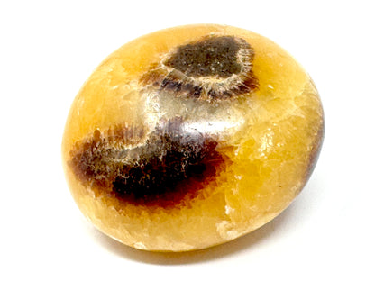 Yellow Septarian Crystal Pebble 5.1cm