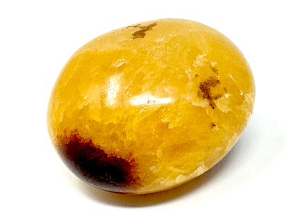 Yellow Septarian Crystal Pebble 5.1cm