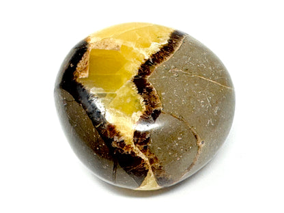 Yellow Septarian Crystal Pebble 5.1cm