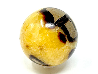 Yellow Septarian Sphere 6.5cm