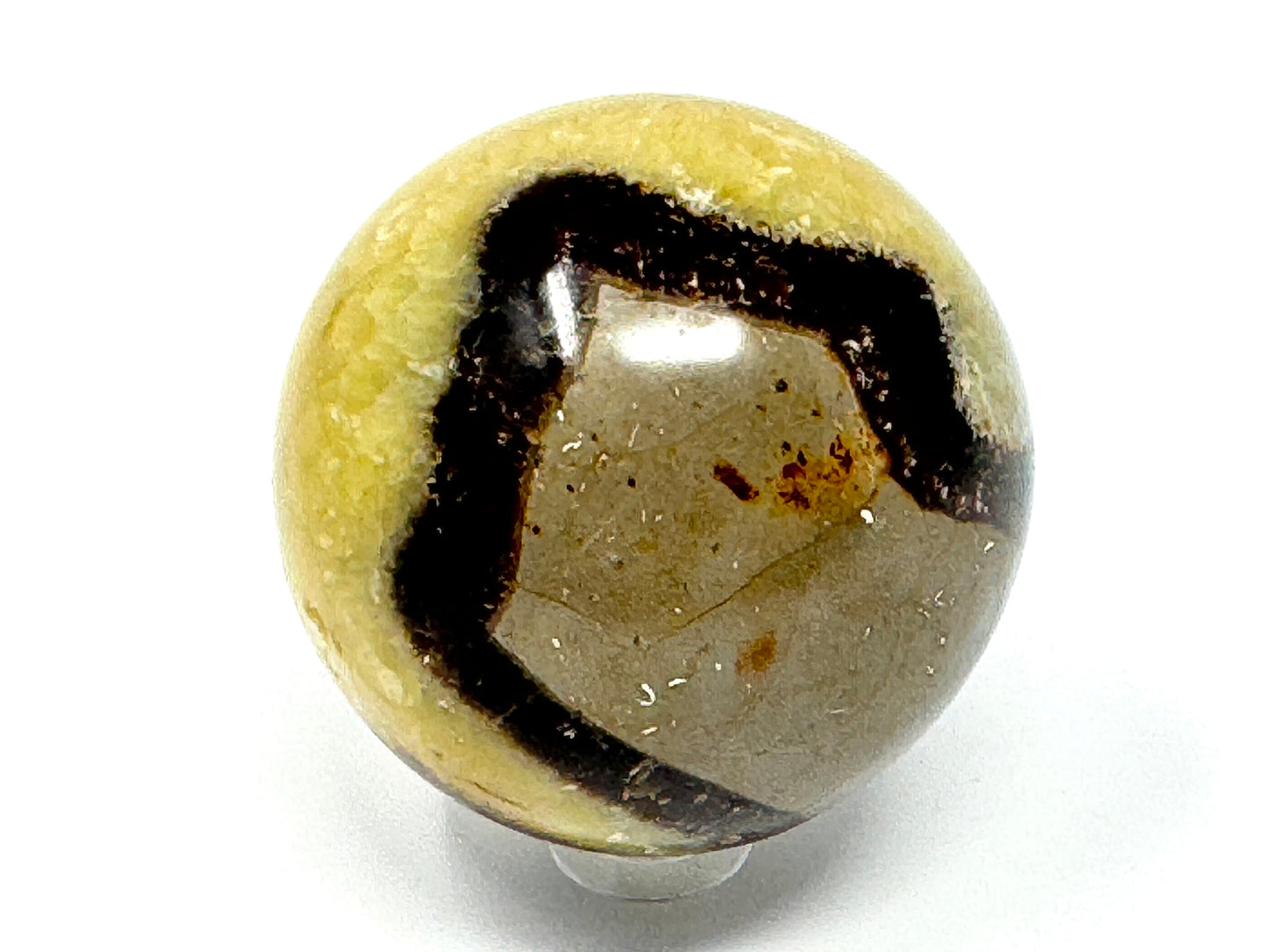 Yellow Septarian Sphere 5.5cm