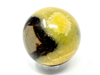 Yellow Septarian Sphere 5.5cm