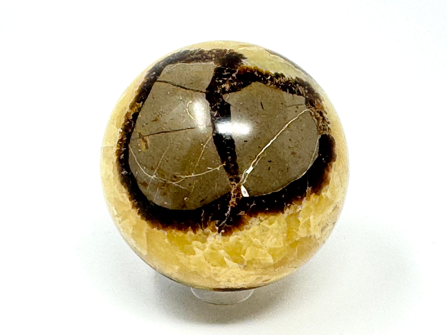 Yellow Septarian Sphere 5.3cm