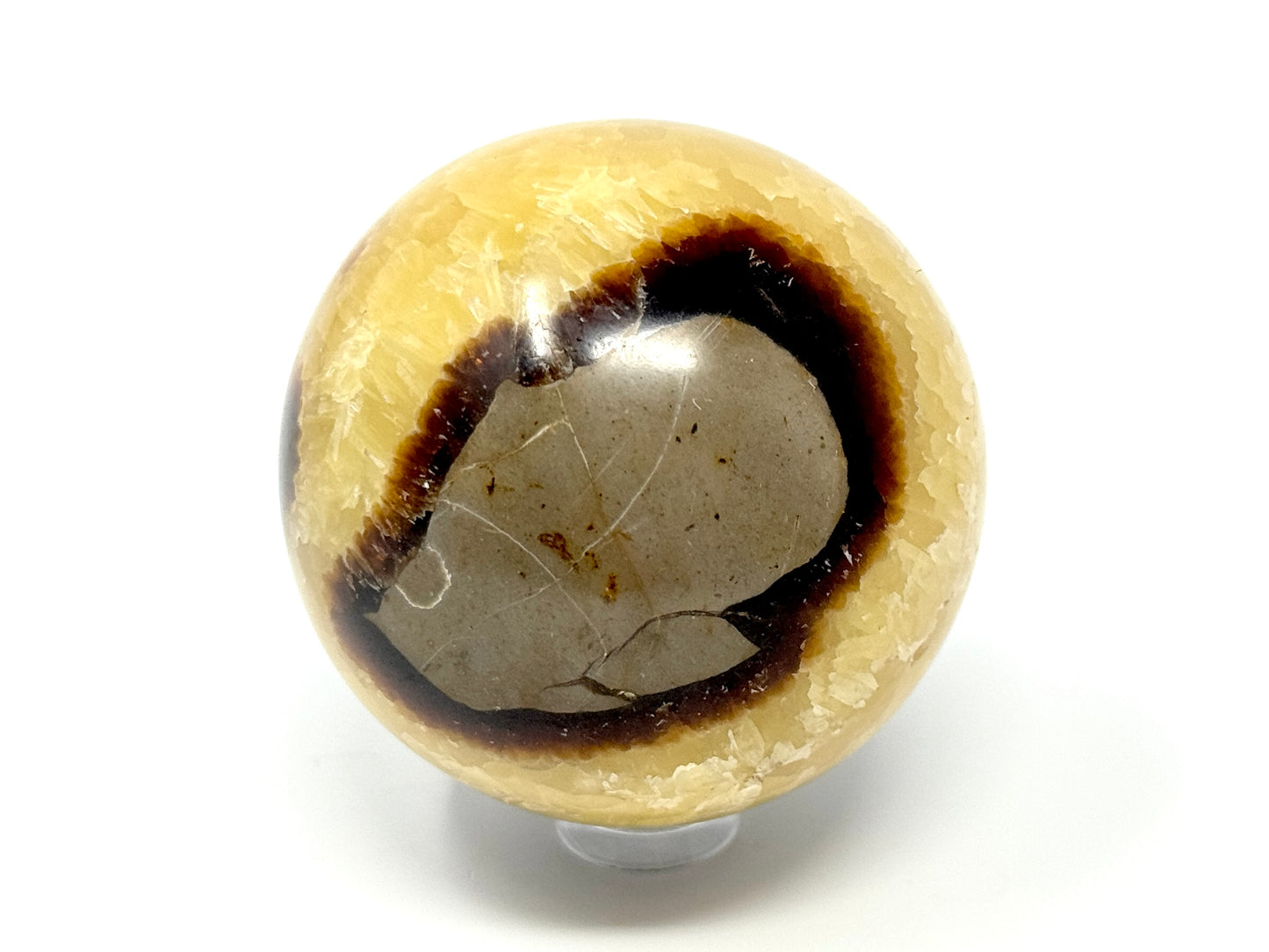 Yellow Septarian Sphere 5.3cm