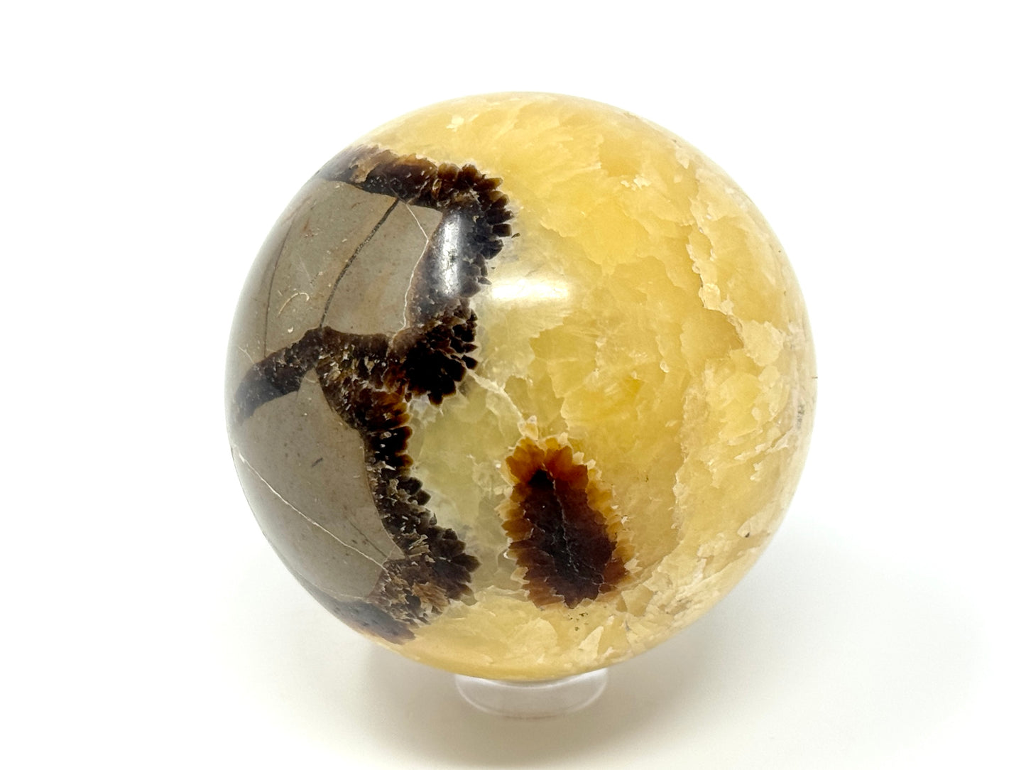 Yellow Septarian Sphere 5.3cm