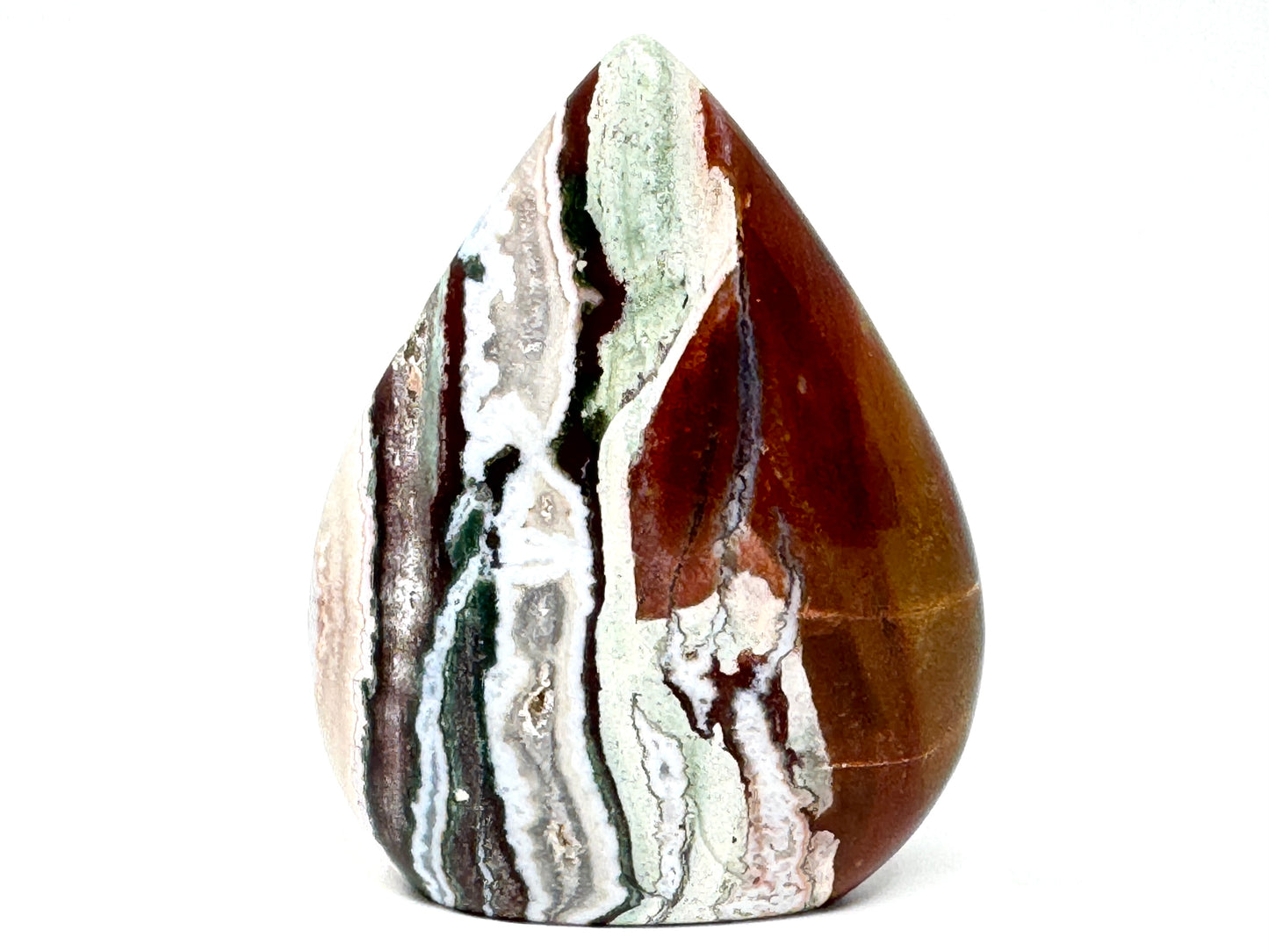 Zebra Jasper Crystal Freeform 8.2cm