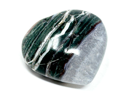 Zebra Jasper Crystal Heart 5.4cm