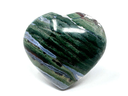 Zebra Jasper Crystal Heart 5.5cm
