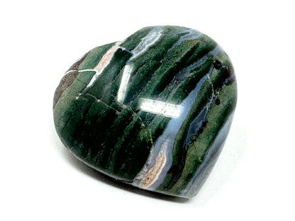 Zebra Jasper Crystal Heart 5.5cm