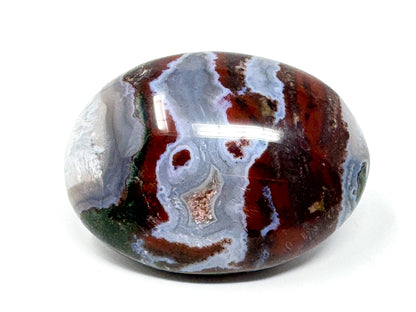 Zebra Jasper Crystal Pebble 6cm