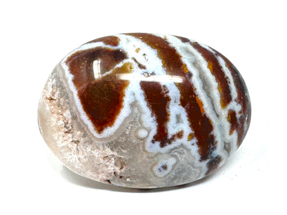 Zebra Jasper Crystal Pebble 5.6cm