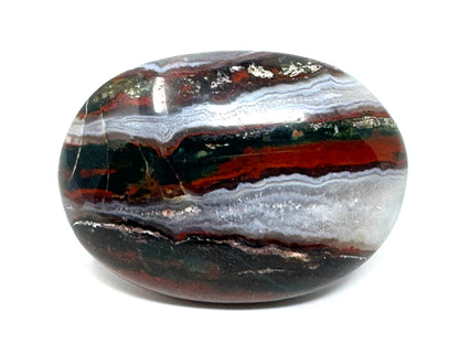 Zebra Jasper Crystal Pebble 6cm