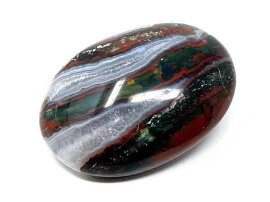 Zebra Jasper Crystal Pebble 6cm