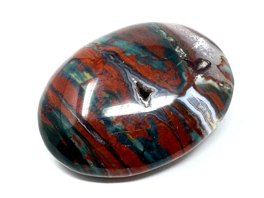 Zebra Jasper Crystal Pebble 5.8cm