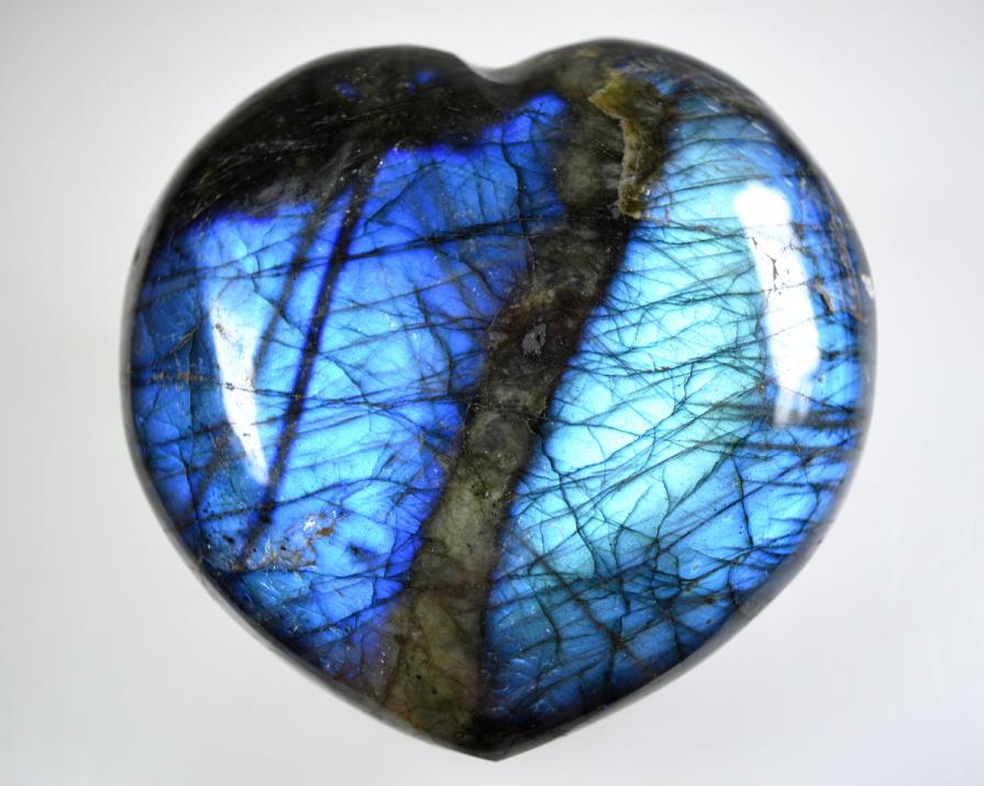 Labradorite Heart 8.9cm | Image 1