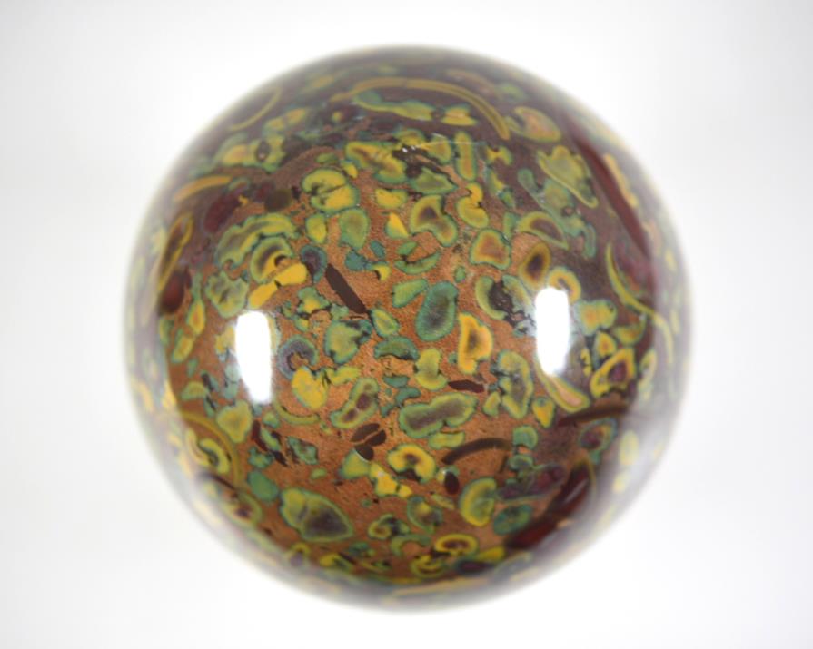 Fruit Jasper Sphere 9.2cm | Image 1