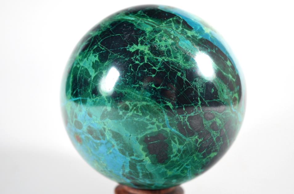 Chrysocolla Sphere 8.9cm | Image 1