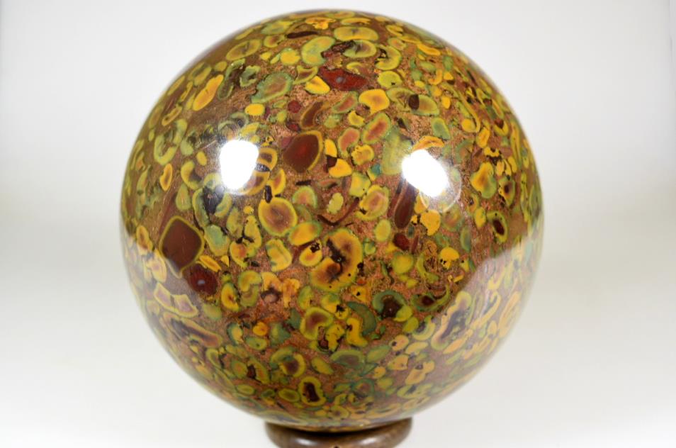 Fruit Jasper Sphere 12cm | Image 1