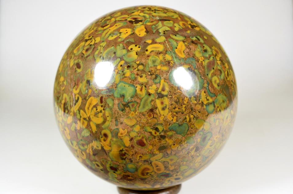 Fruit Jasper Sphere 11cm | Image 1