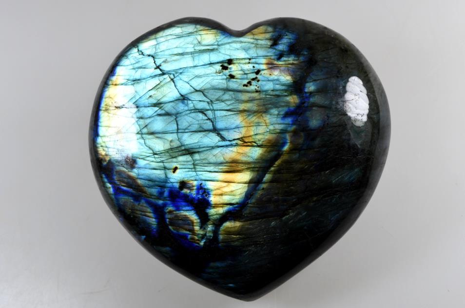 Labradorite Heart 12.2cm | Image 1