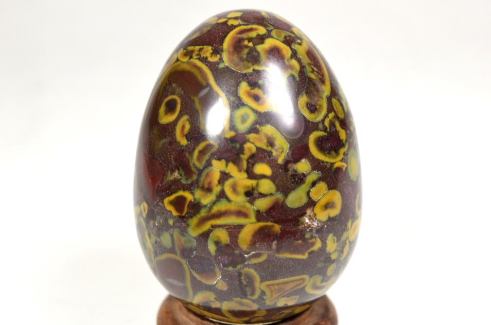 Fruit Jasper Egg 5.95cm | Image 1