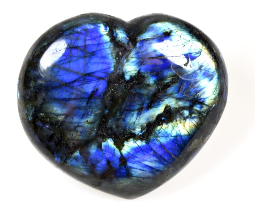 Labradorite Heart 9.6cm | Image 1